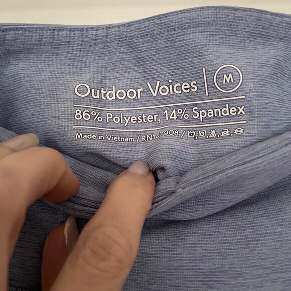 Outdoor Voices Crop Top & Legging Athletic Set - M - NEW - Picture 7 of 11